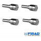 Pack 4 Nez Injecteurs HF160% Firad 1.9 2.0 TDI 8V